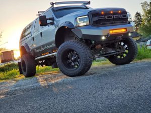 Lifted Ford Truck